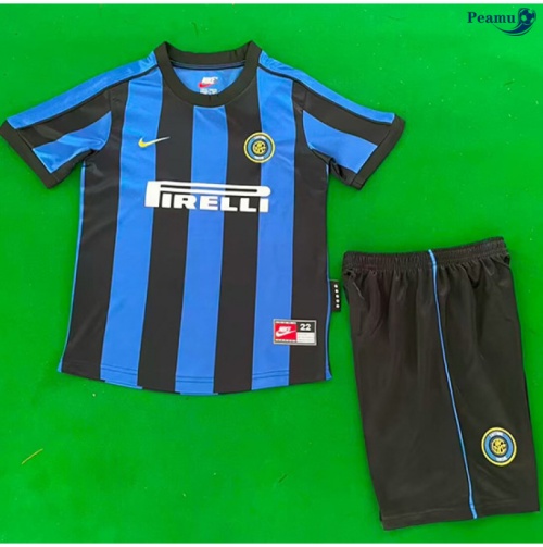 Maillot foot Rétro Inter Milan Enfant Domicile 1999-00