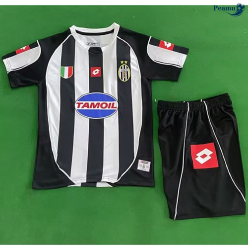 Maillot foot Rétro Juventus Enfant Domicile 2002-03