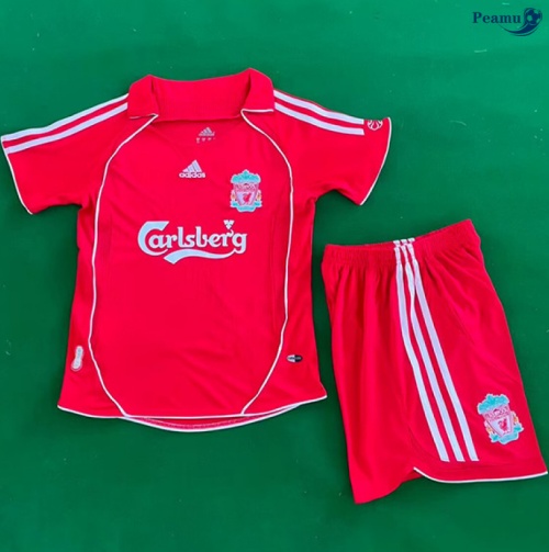 Maillot foot Rétro Liverpool Enfant Domicile 2006-08