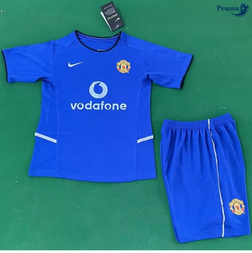 Maillot foot Rétro Manchester United Enfant Third 2002-03