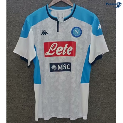 Maillot foot Rétro Naples maillot Blanc 2019