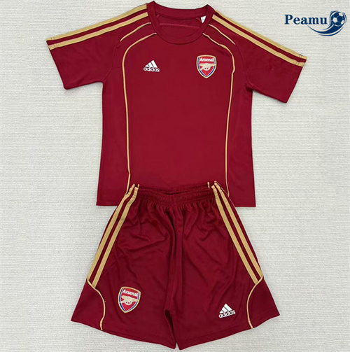 Maillot foot Arsenal Enfant Training Rouge 2025-2026