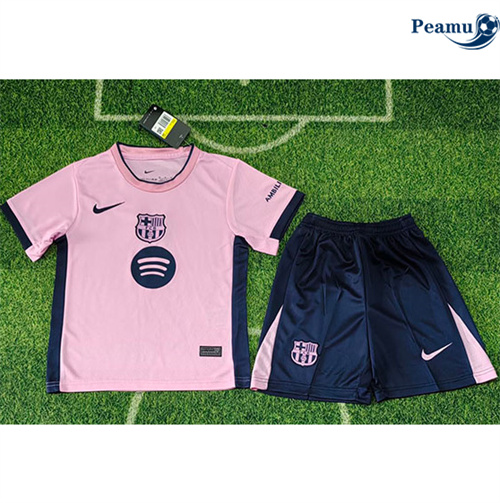Maillot foot Barcelone Enfant deep Rose 2025-2026