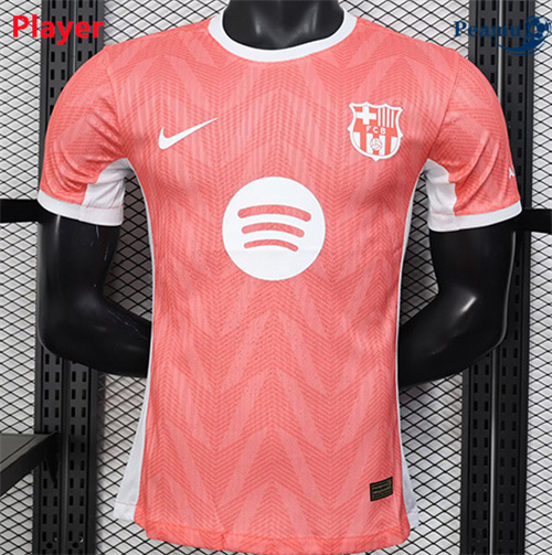 Maillot foot Barcelone Player Special Rose/Rouge 2025-2026