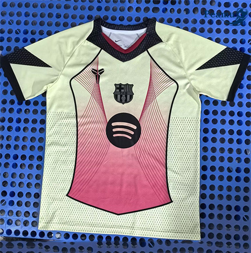 Maillot foot Barcelone Jaune 2025-2026