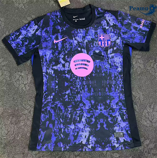 Maillot foot Barcelone Noir/Pourpre 2025-2026