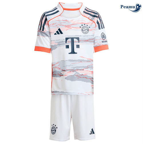 Maillot foot Bayern Munich Enfant Exterieur 2025-2026
