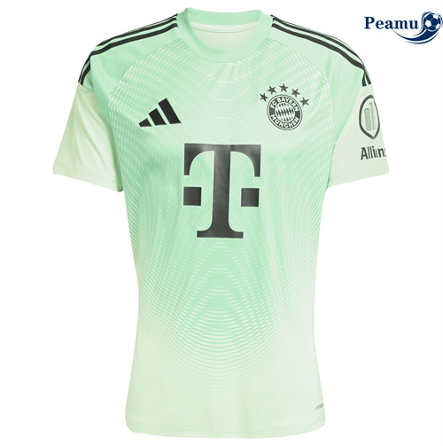 Maillot foot Bayern Munich Gardien de but Vert 2025-2026