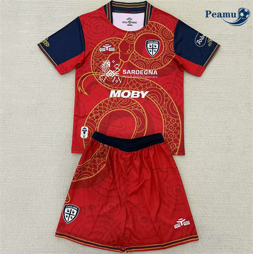 Maillot foot Cagliari Enfant Spécial 2025-2026