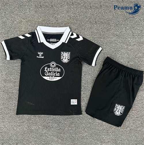 Maillot foot Celta de Vigo Enfant Centennial Edition noir 2025-2026