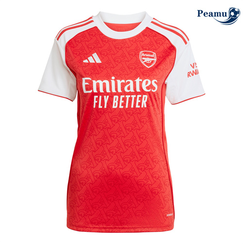 Maillot foot Arsenal Femme Domicile 2025-2026
