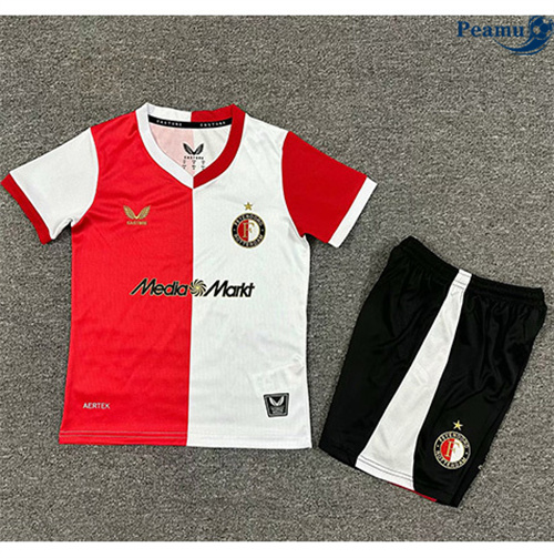 Maillot foot Feyenoord Enfant Domicile 2025-2026