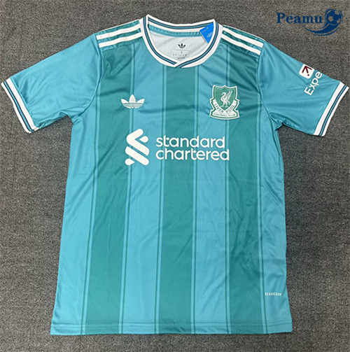 Maillot foot Liverpool Vert 2025-2026