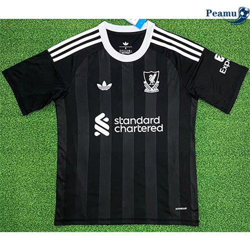 Maillot foot Liverpool Gardien de but Noir 2025-2026