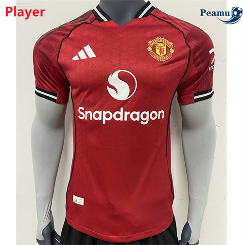 Maillot foot Manchester United Player Domicile 2025-2026