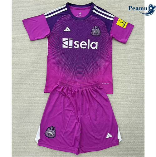 Maillot foot Newcastle United Enfant Gardien de but Pourpre 2025-2026