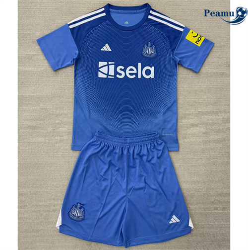 Maillot foot Newcastle United Enfant Gardien de but Bleu 2025-2026