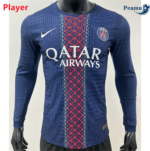 Maillot foot PSG Player Domicile Manche Longue 2025-2026