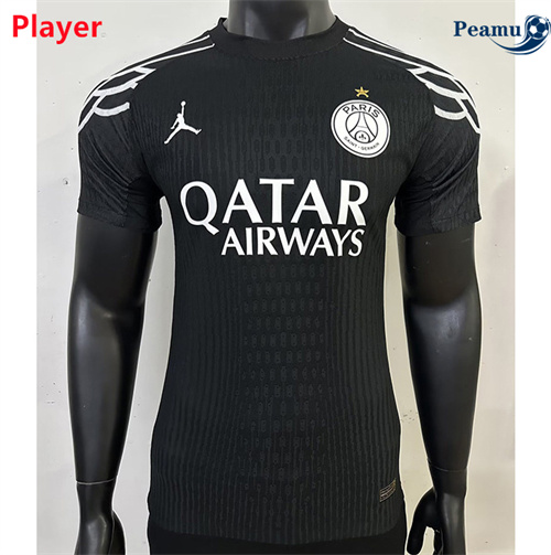 Maillot foot PSG Player championship Noir 2025-2026