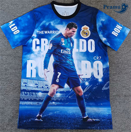 Maillot foot Real Madrid Cristiano Ronaldo Special Bleu 2025-2026