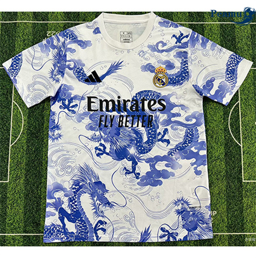 Maillot foot Real Madrid Blanc/Bleu 2025-2026
