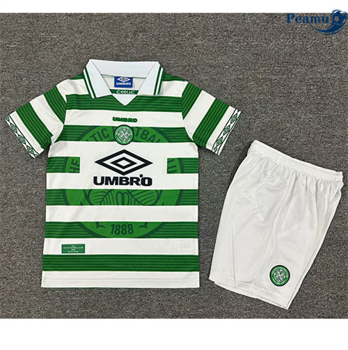 Maillot foot Retro Celtic Enfant Domicile 1997-99
