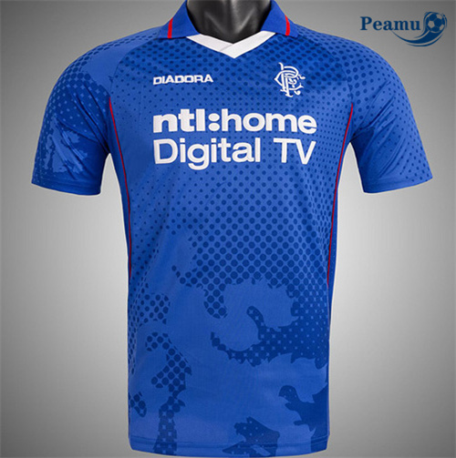 Maillot foot Rétro Glasgow Rangers Domicile 2002-03