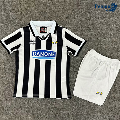 Maillot foot Rétro Juventus Enfant Domicile 1994-95