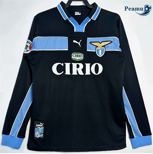 Maillot foot Rétro Lazio Exterieur Manche Longue 1998-99