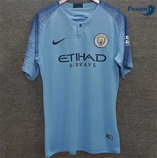 Maillot foot Rétro Manchester City Domicile 2019
