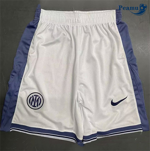 Maillot foot Short Foot Inter Milan Blanc 2025-2026