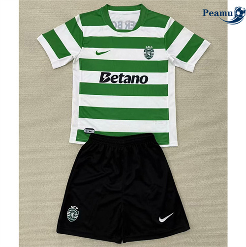 Maillot foot Sporting CP Enfant Domicile 2025-2026