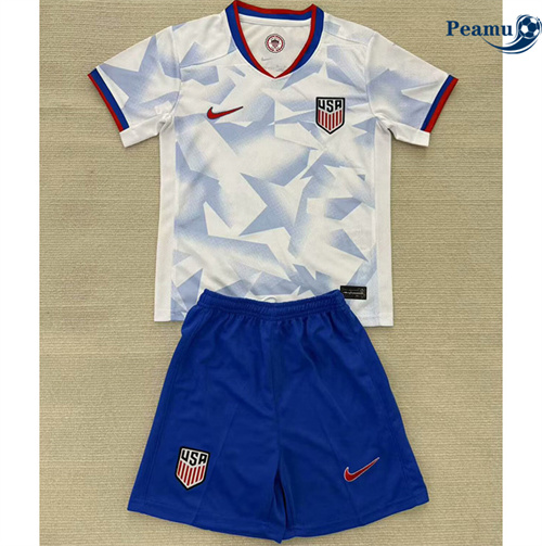 Maillot foot États-Unis Enfant Domicile 2025-2026