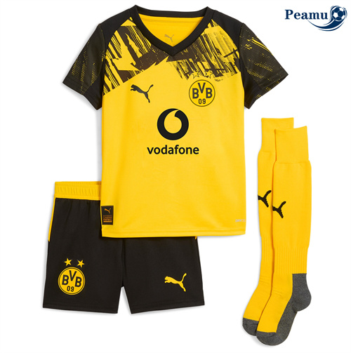Maillot foot Borussia Dortmund Enfant Domicile 2025-2026