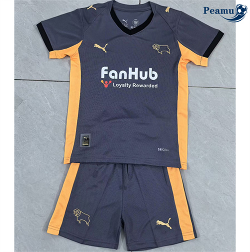 Maillot foot Derby County Enfant Exterieur 2025-2026