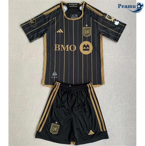 Maillot foot Los Angeles FC Enfant Noir 2025-2026