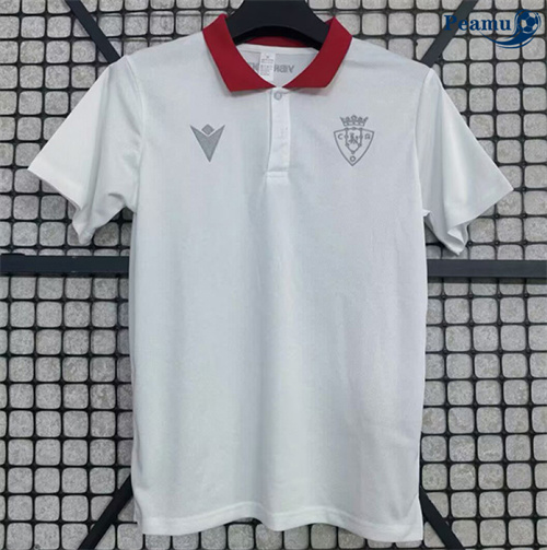 Maillot foot Osasuna polo Blanc 2025-2026