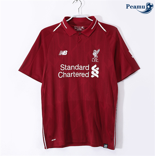 Maillot Rétro foot Liverpool Domicile 2018-19