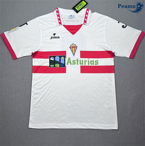 Maillot Rétro foot Sporting Gijon Exterieur 1996-97
