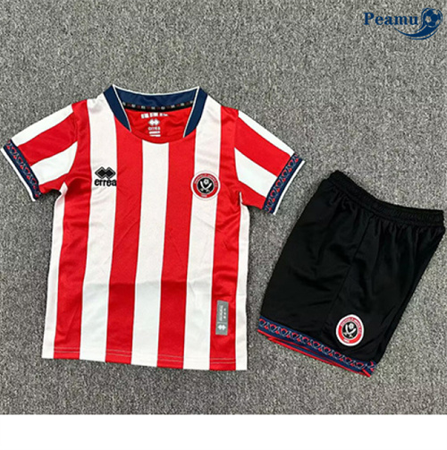 Maillot foot Sheffield United Enfant Domicile 2025-2026
