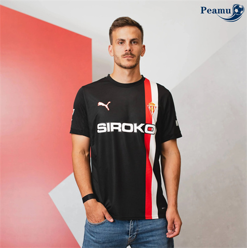 Maillot foot Sporting Gijon Exterieur 2025-2026