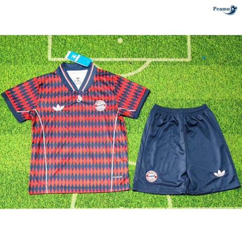 Maillot foot Bayern Munich Enfant Spécial Rouge/noir 2025-2026