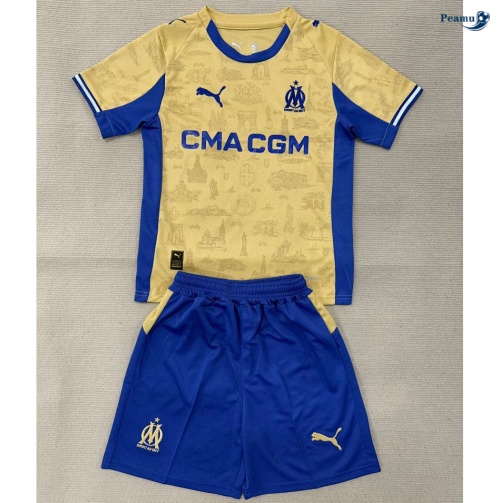 Maillot foot Marseille Enfant Third 2025-2026