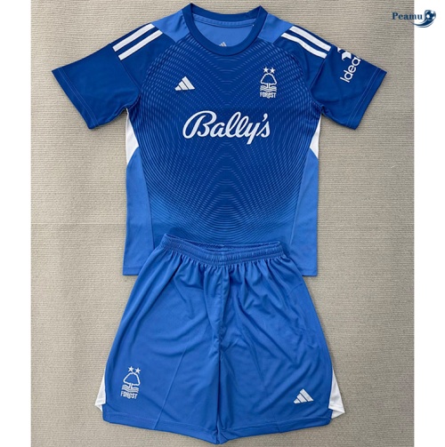 Maillot foot Nottingham Forest Enfant Gardien De But bleu 2025-2026