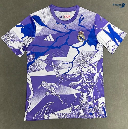 Maillot foot Real Madrid commémorer Edition Violet 2025-2026