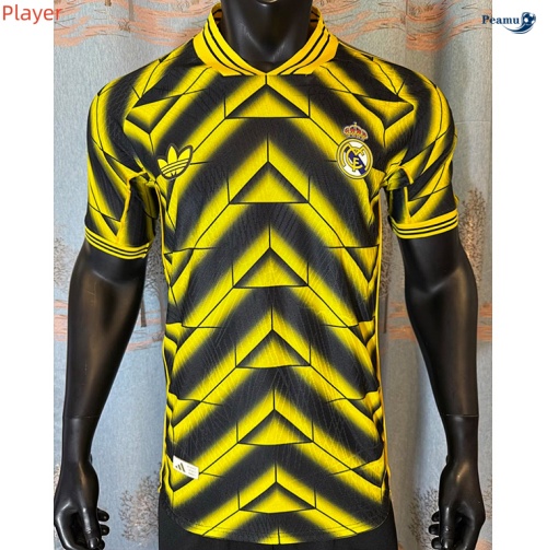 Maillot foot Real Madrid Player Jaune 2025-2026