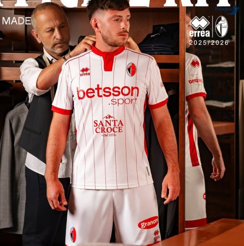 Maillot foot SSC Bari Domicile Blanc 2025-2026