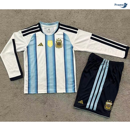 Maillot foot Argentine Enfant Domicile Manche Longue 2026-2027