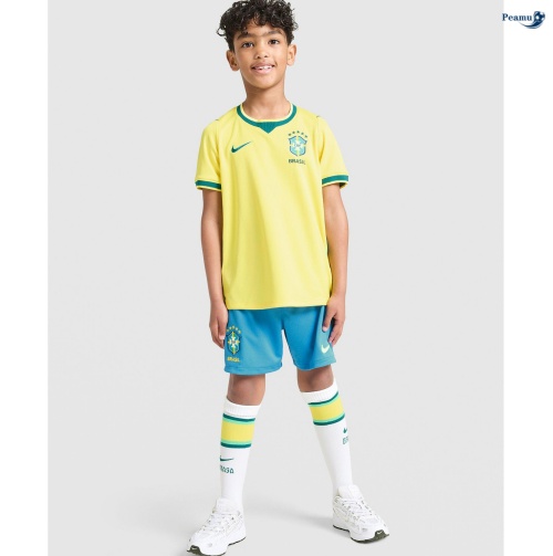 Maillot foot Brésil Enfant Domicile 2026-2027