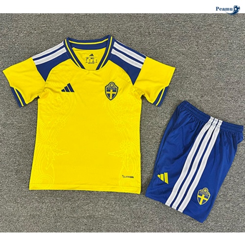 Maillot foot Suède Enfant Domicile 2026-2027